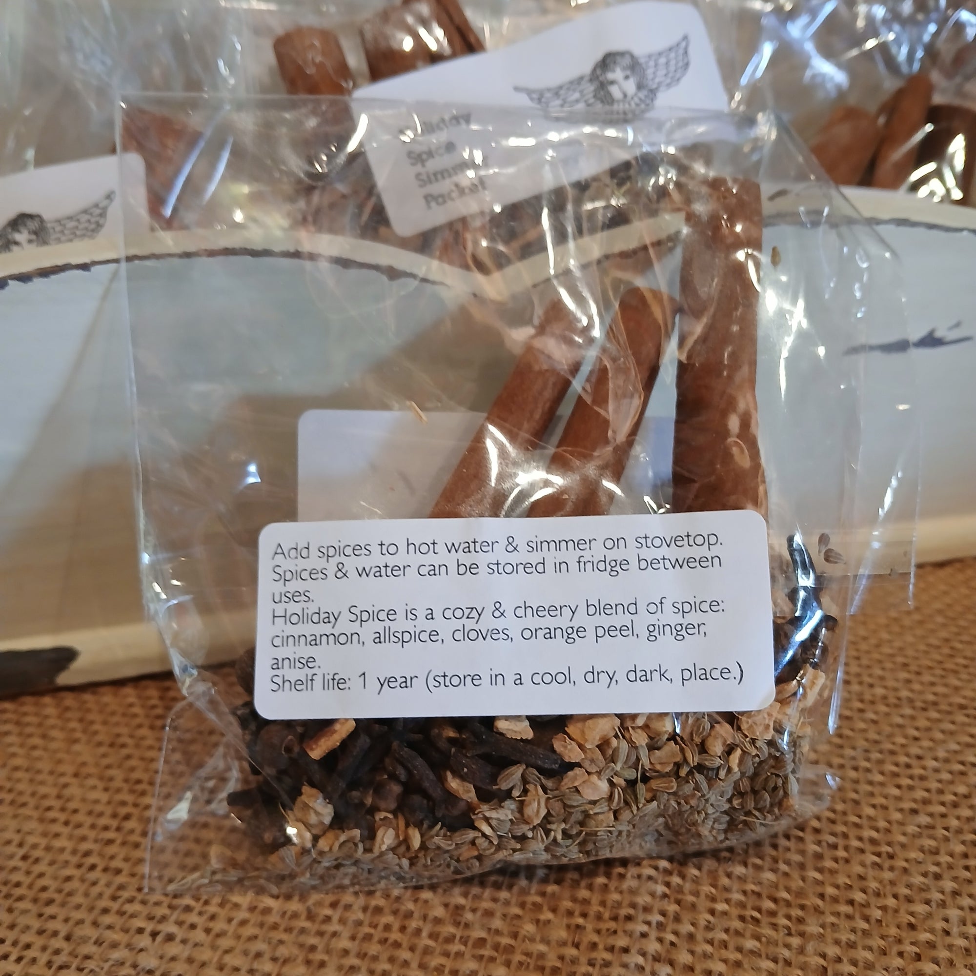 Simmer Pot Spice Packets: HOLIDAY Spice