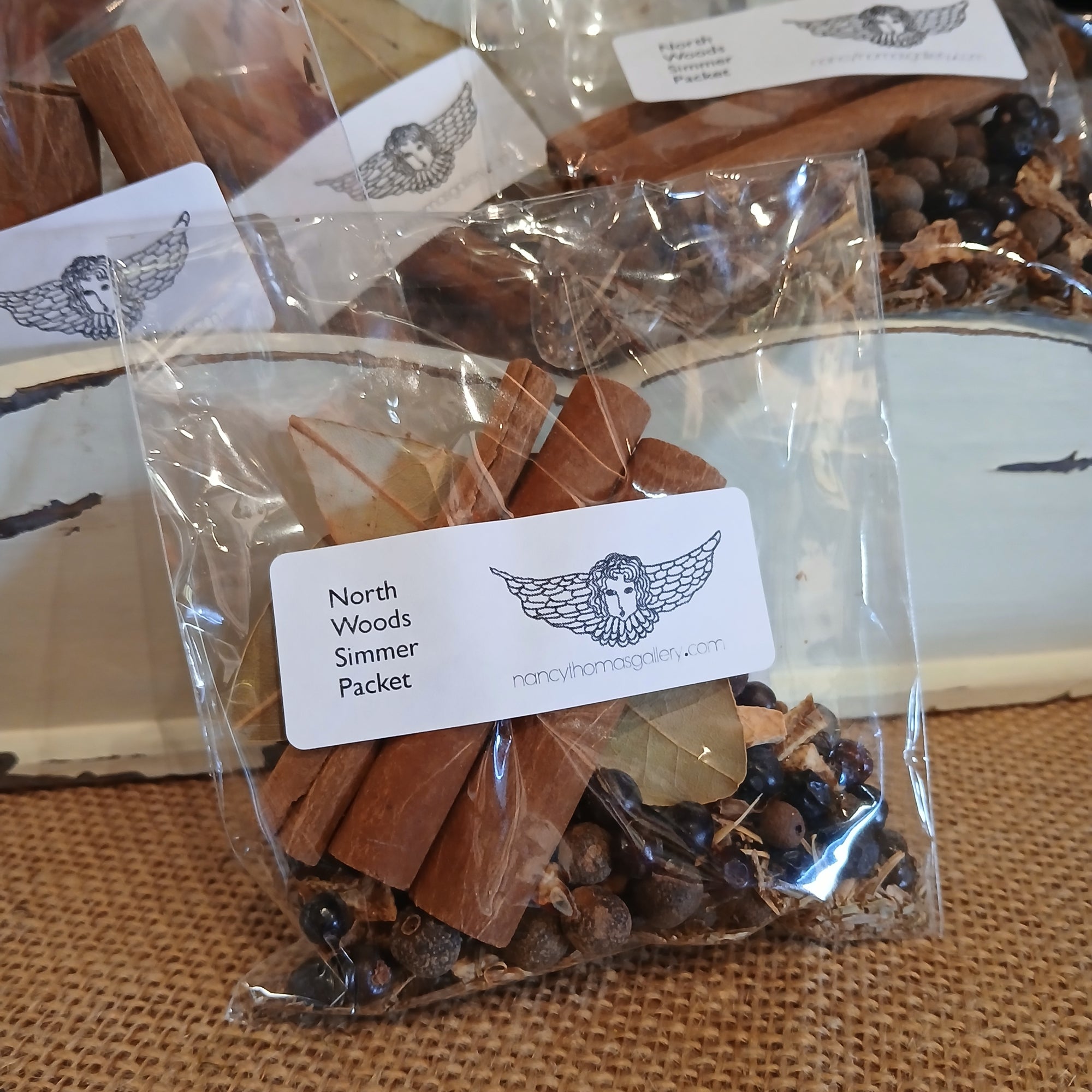 Simmer Pot Spice Packets: North Woods