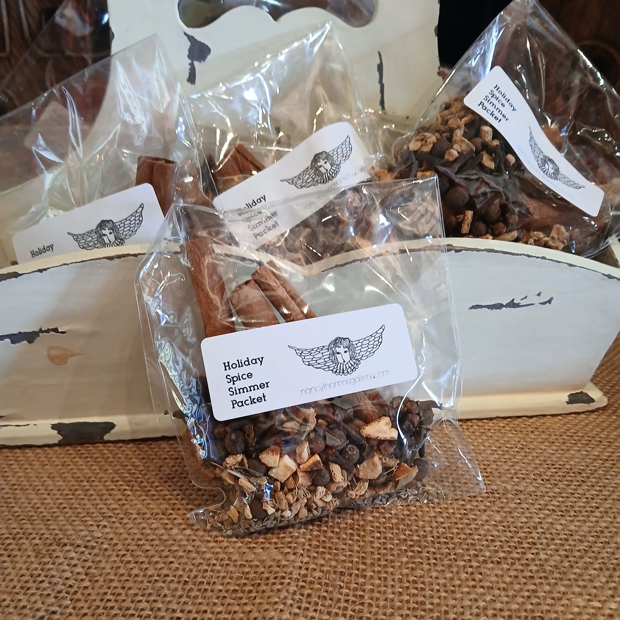 Simmer Pot Spice Packets: HOLIDAY Spice