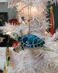 Cozumel Reef Blue Sea Turtle Ornament