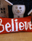 Believe Star Throw Pillow
