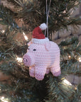 Handmade Pig Ornament
