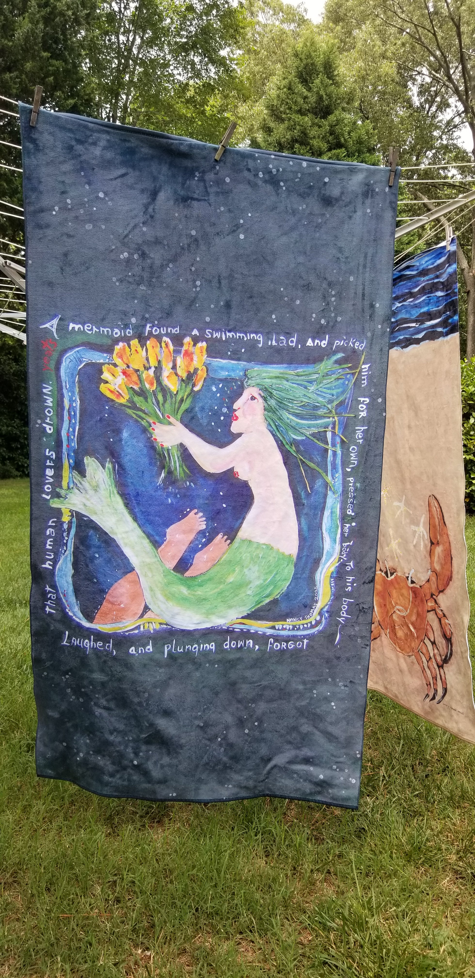 King Size Plush Beach Towels - CENTER of ATTRACTION
