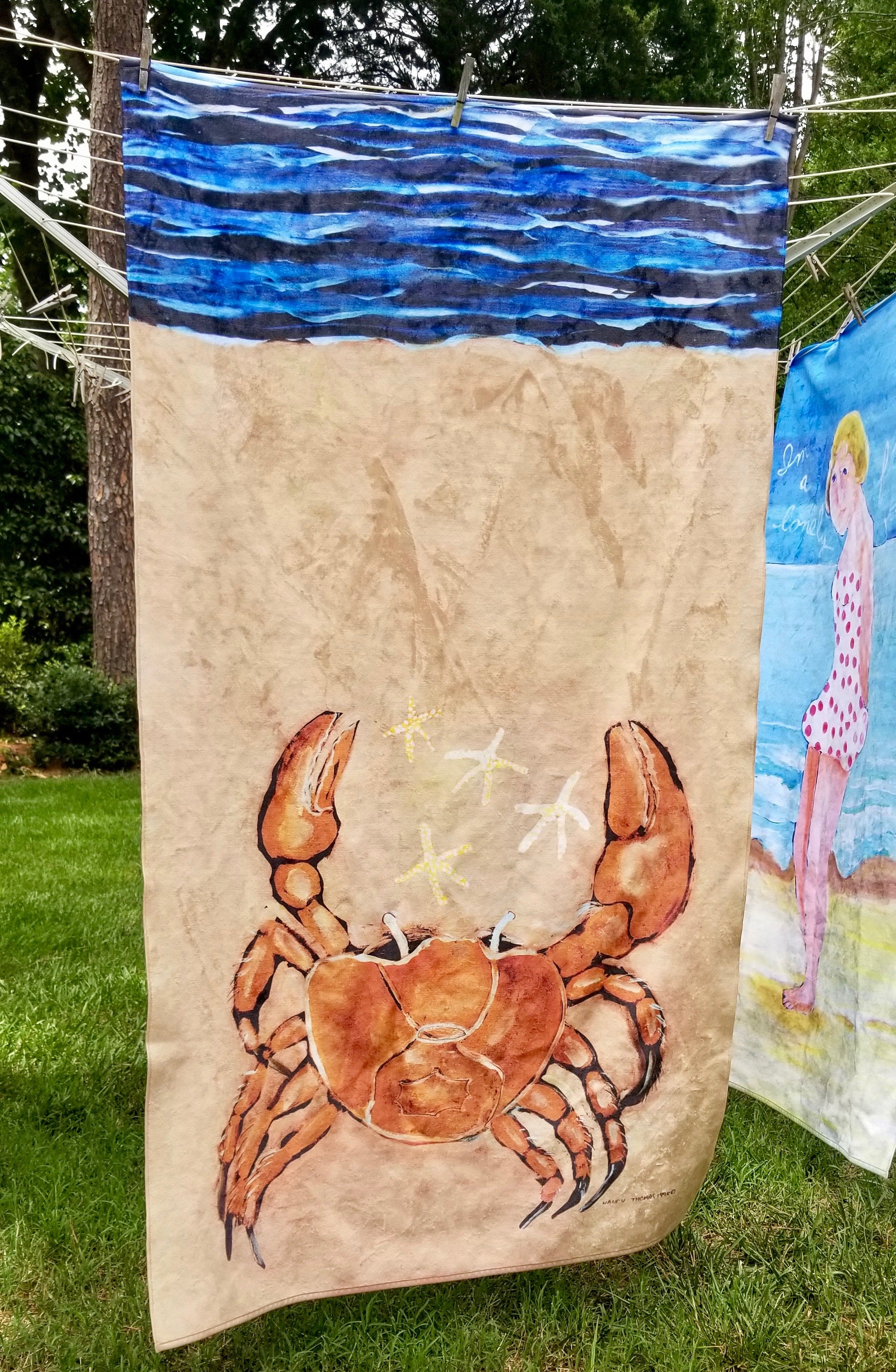 King Size Plush Beach Towels - CENTER of ATTRACTION