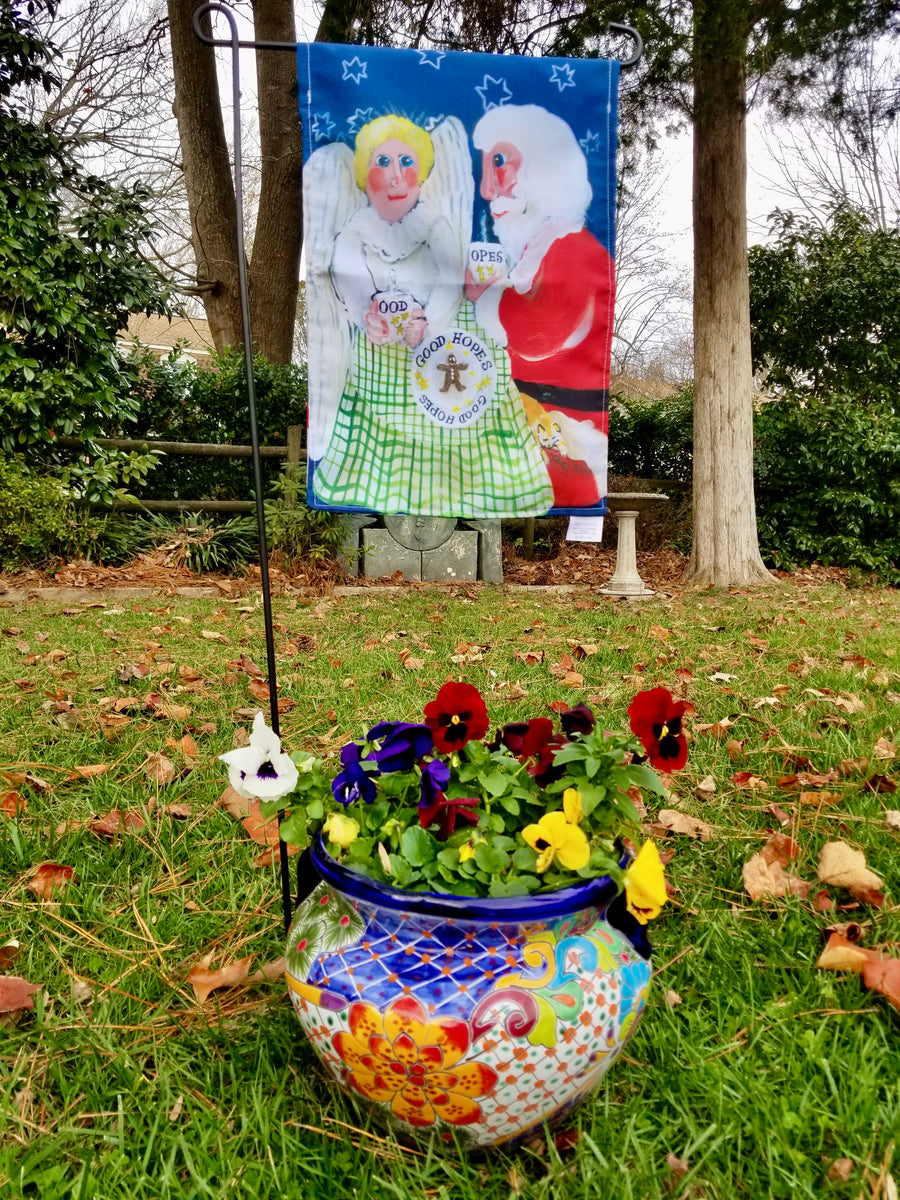 Garden Flags - Uptown Santa