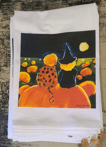 NANCY THOMAS KITCHEN TEA TOWELS - The Wait