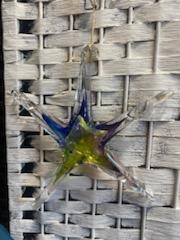 Small Glass Star Suncatcher