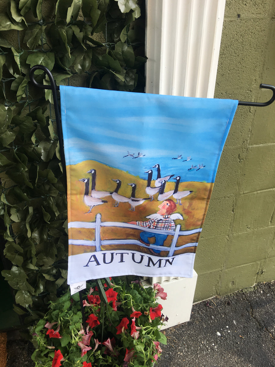 Garden Flags - Angel Series - Autumn