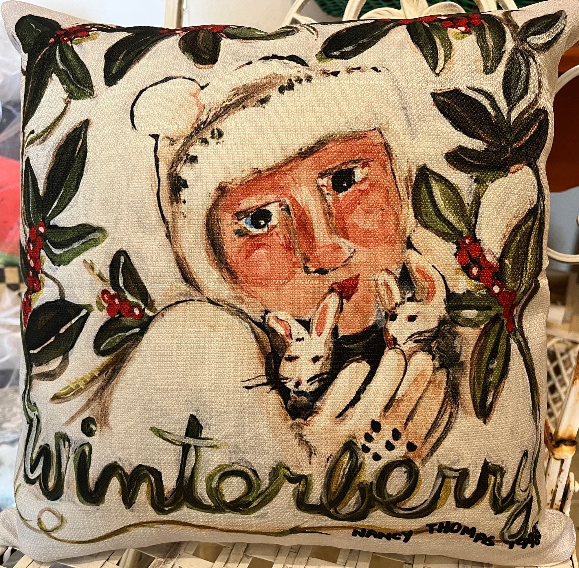 NANCY THOMAS PILLOWS - Winterberry