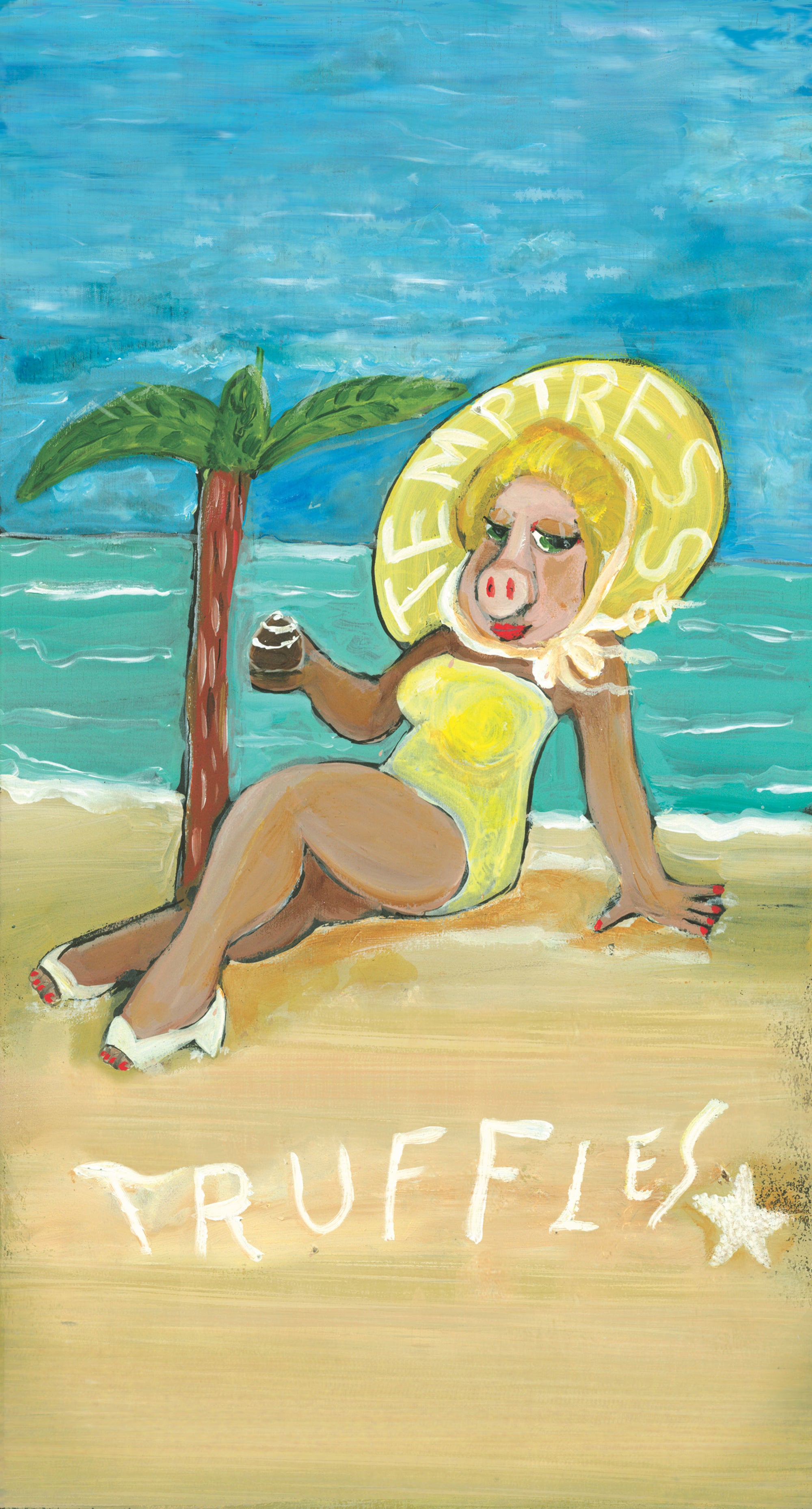 King Size Plush Beach Towels ~ H is for High Priestess of Honey
