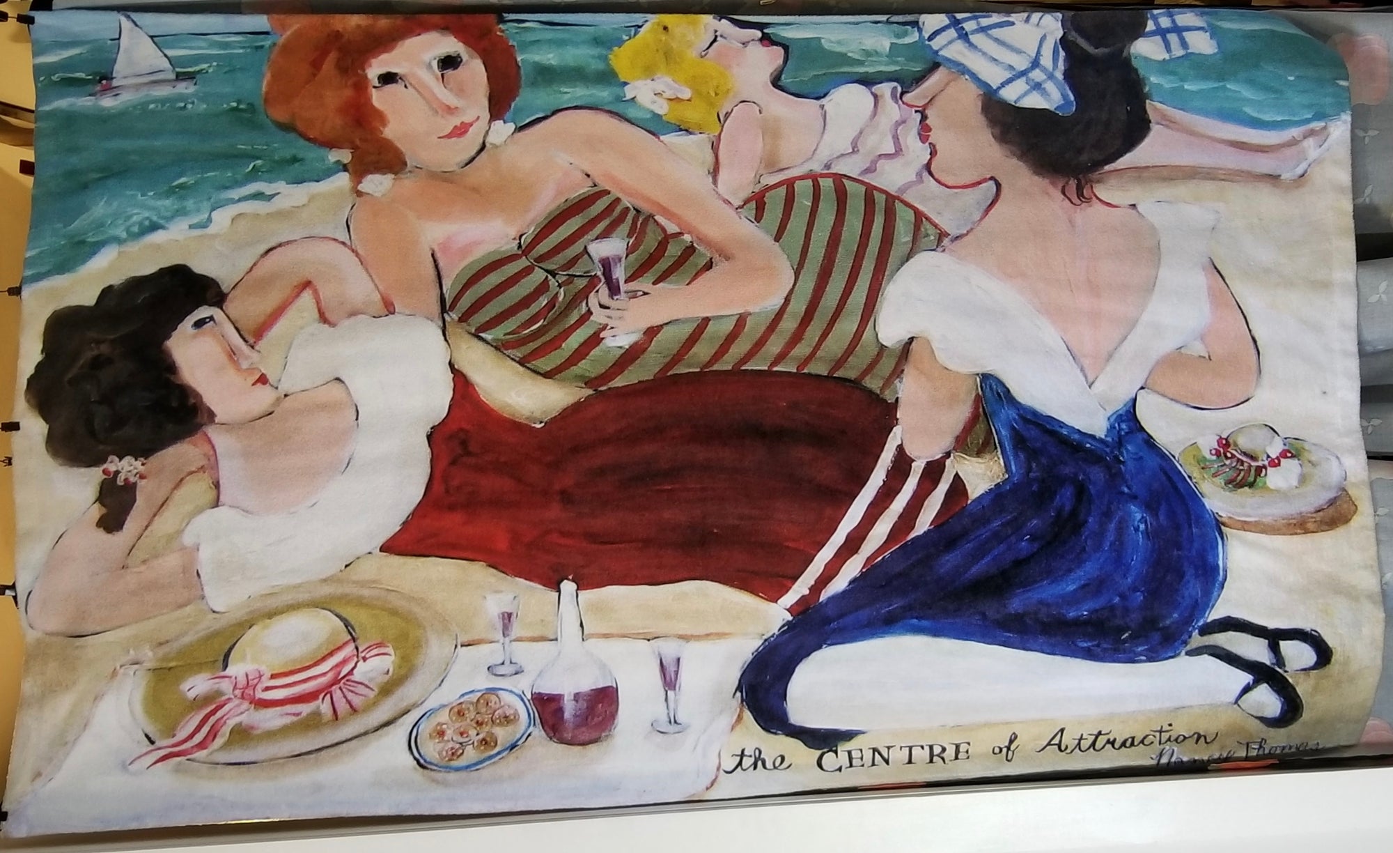 King Size Plush Beach Towels - CENTER of ATTRACTION